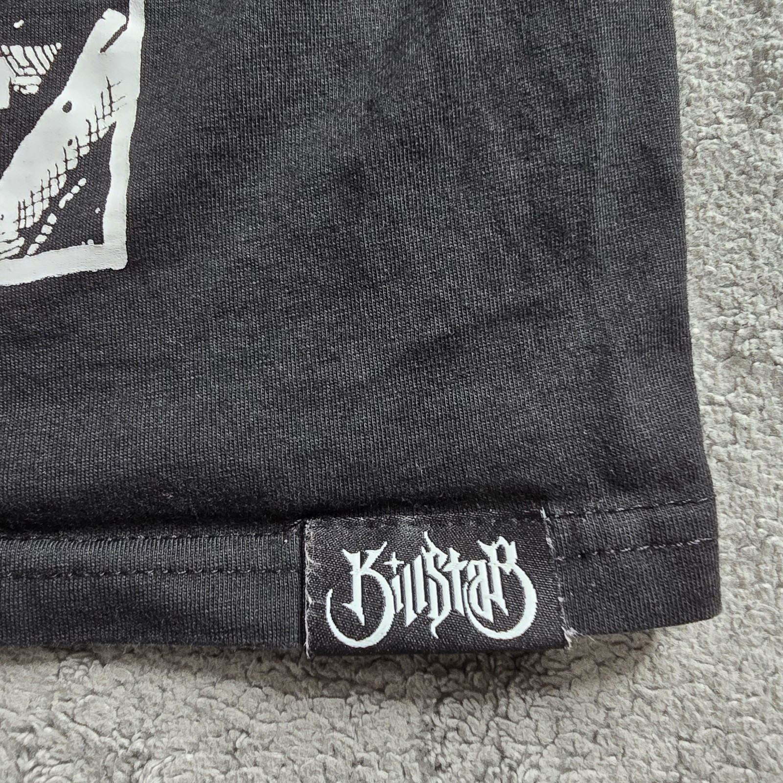 Killstar Shirt Mens Medium Black Mind Is Blind Skull Full Graphic Goth Punk S/S gallery