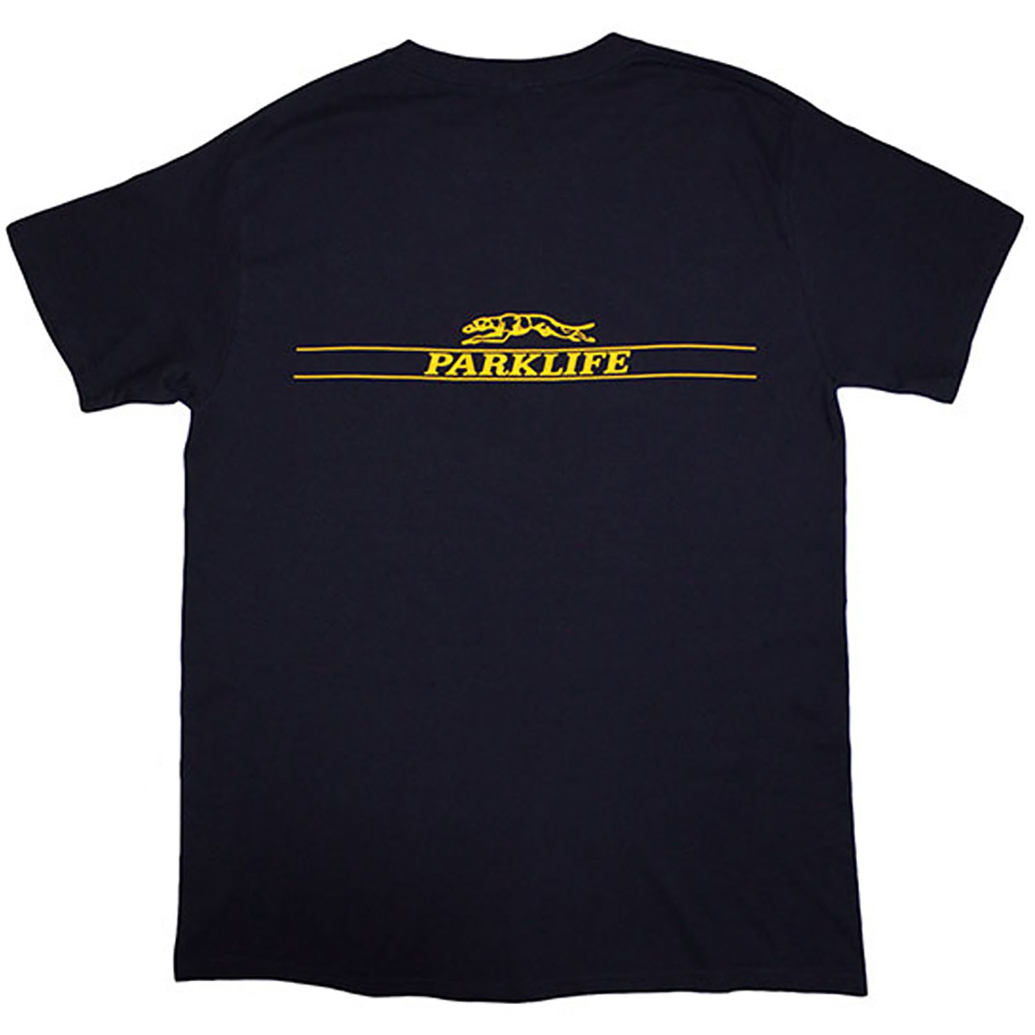 Men's Blur Parklife Back T-shirt Large Navy Blue gallery