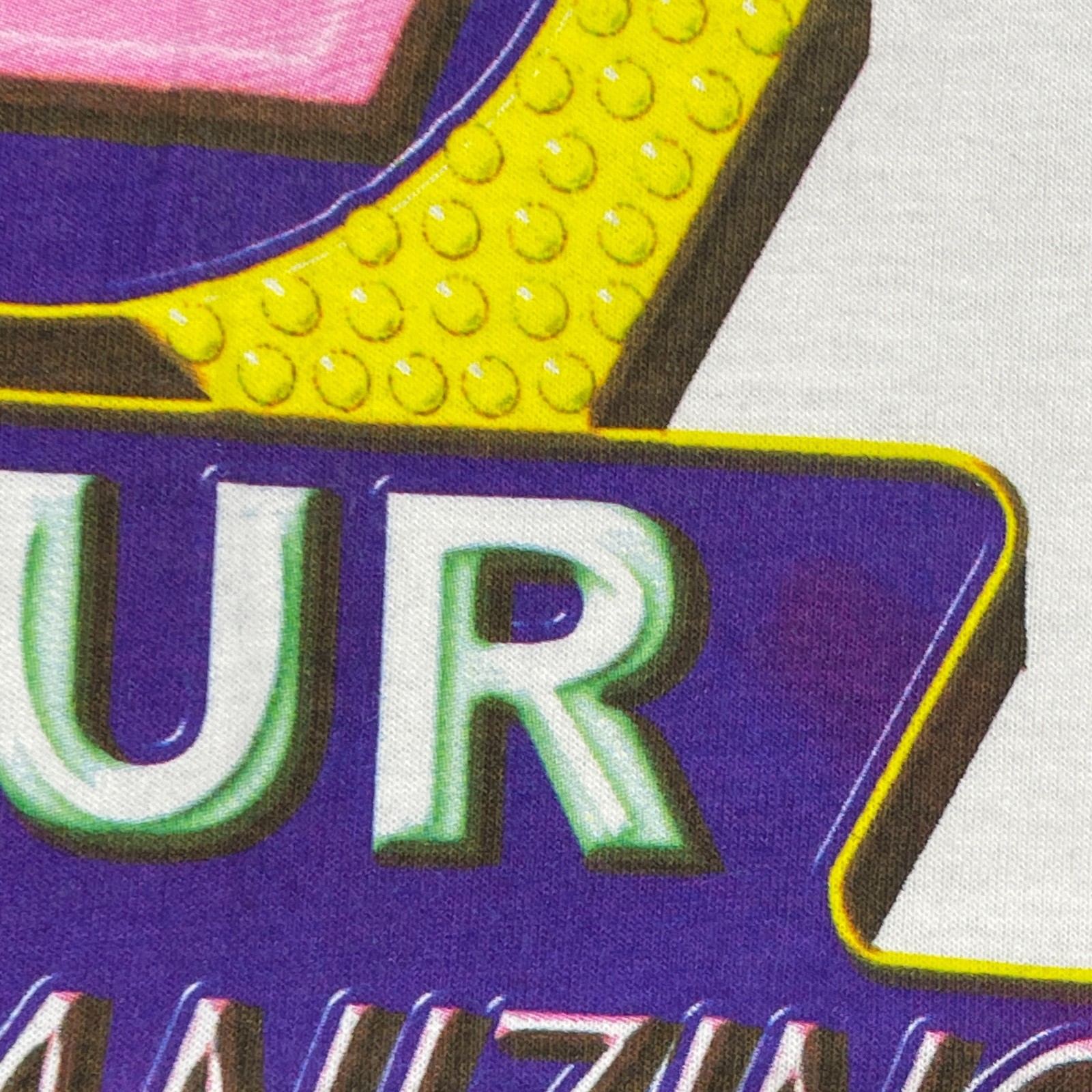 New Vintage 90s 1 Hour Womanizing Open Novelty Humor Shirt Large 21x29 White gallery