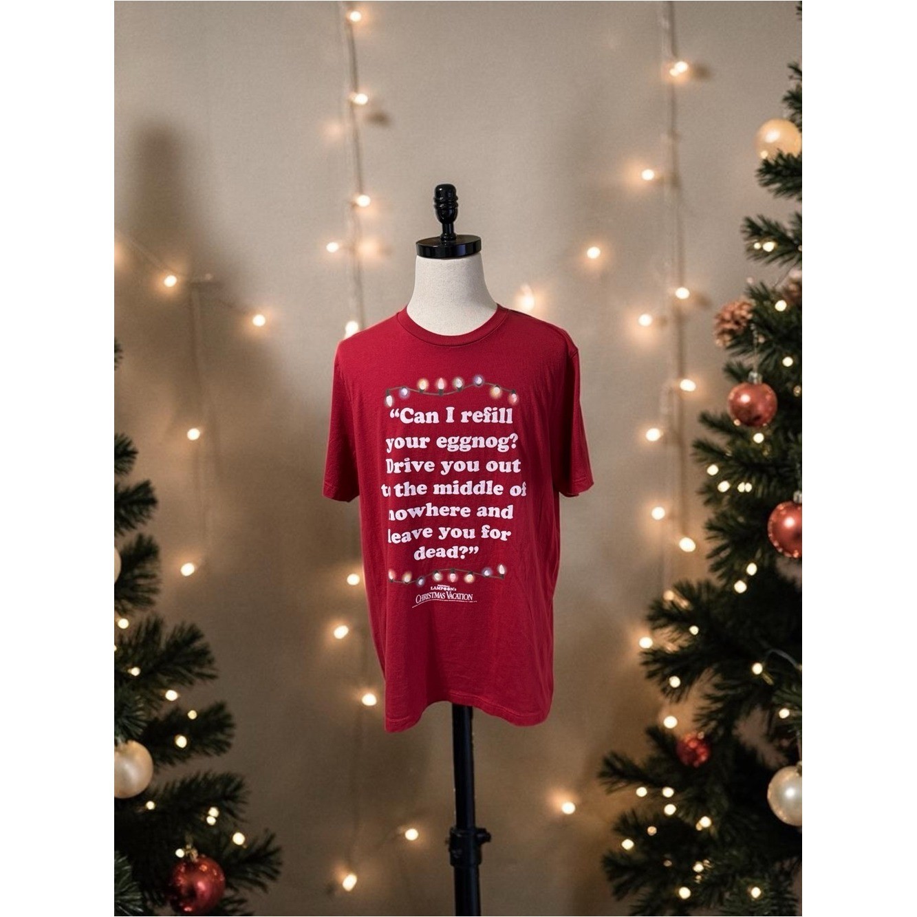 Bella Canvas Christmas Vacation Quote T-Shirt SZ 2XL gallery