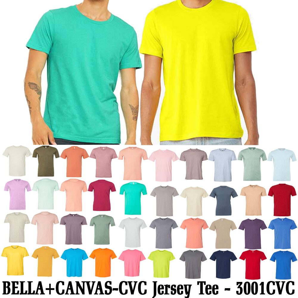 BELLA + CANVAS - CVC Jersey Tee - 3001CVC gallery