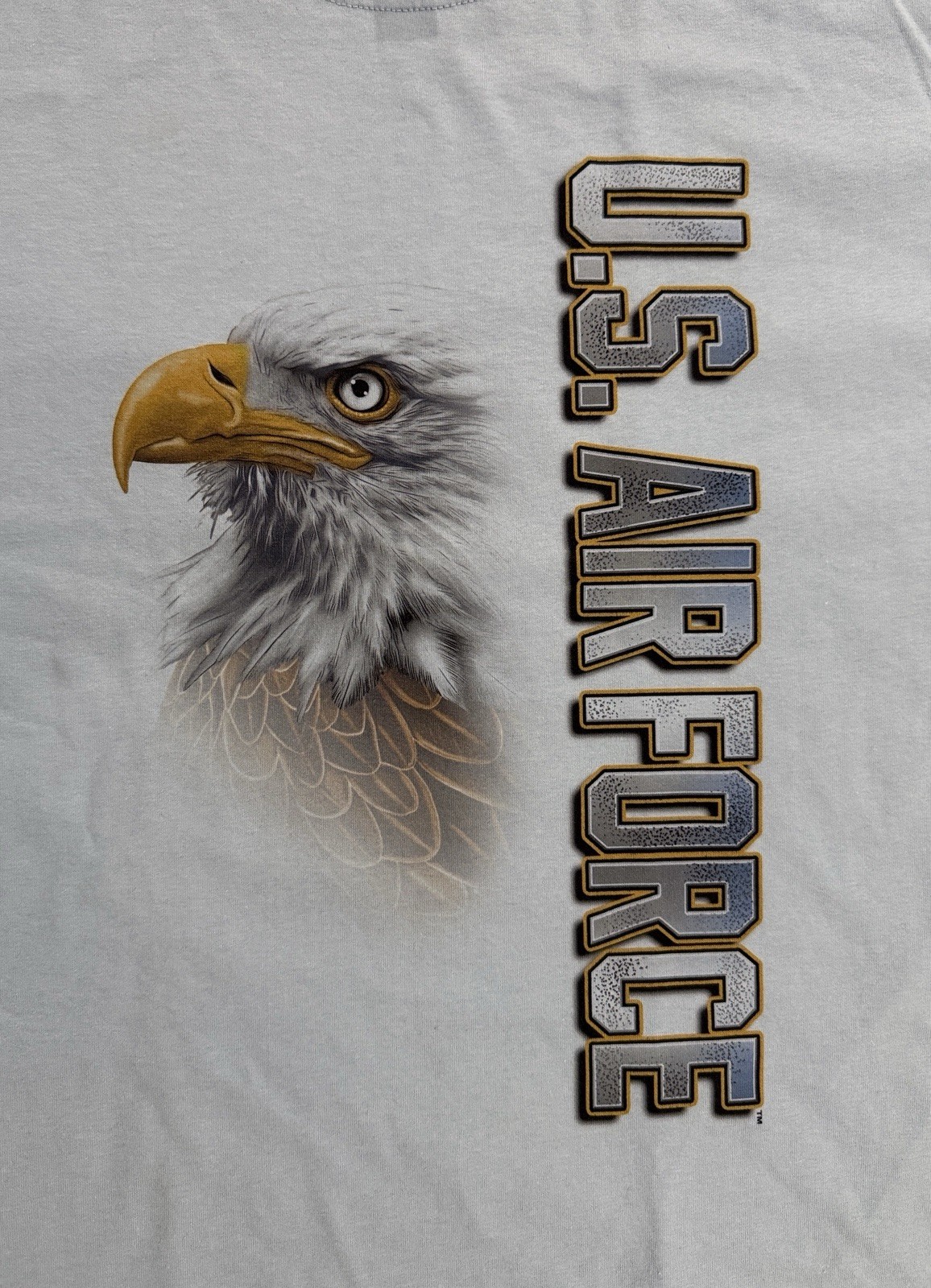 USAF US Air Force “Bald Eagle & Logo” Blue T-Shirt - by MV Sport - Size XL - NWT gallery