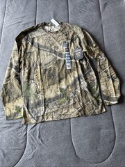 REALTREE APX SCENT CONTROL HUNTING CAMO LONG SLEEVE MEN’S T-SHIRT (SIZE – M)