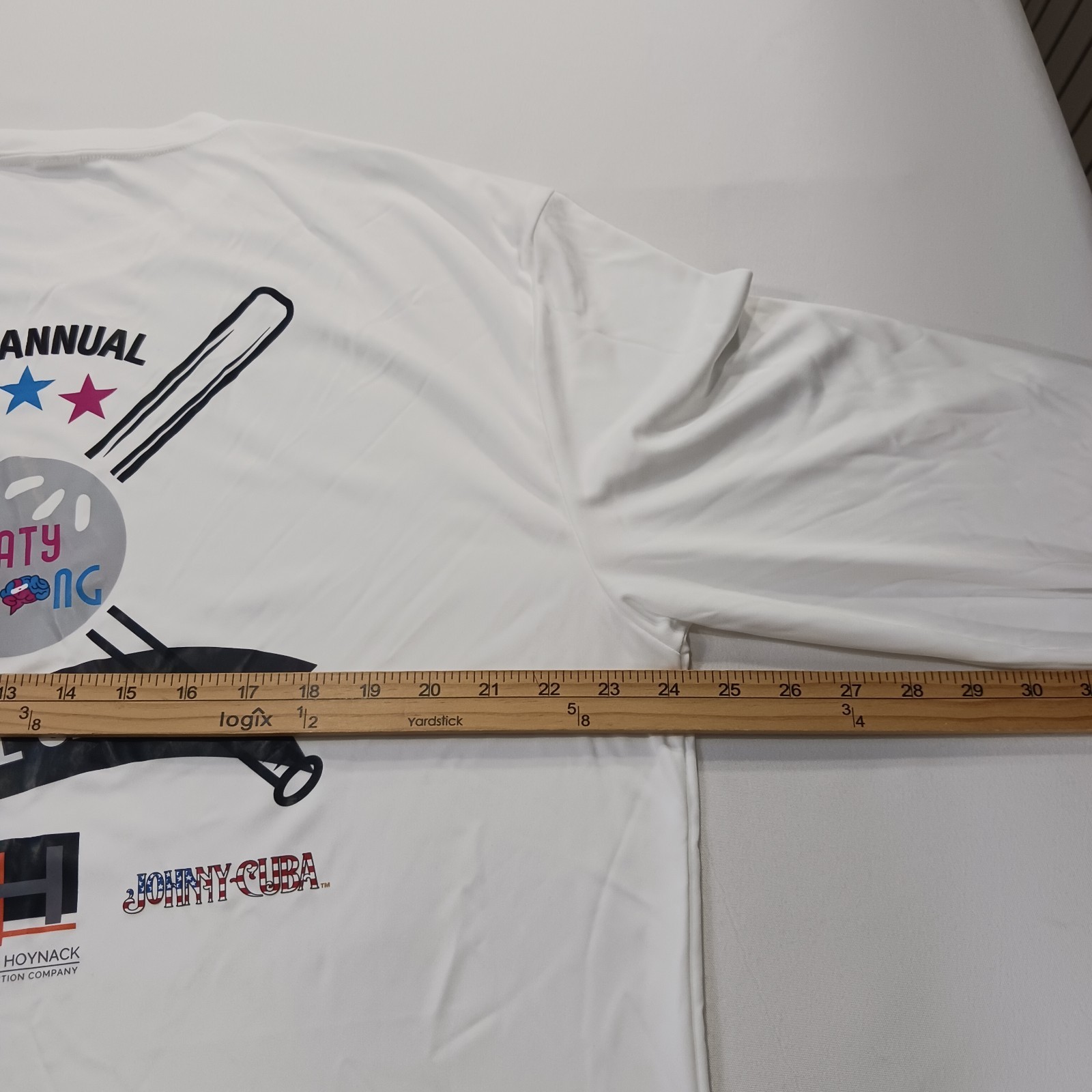 Sport-Tek ST350LS Katy Strong Men XL White Long Sleeve PosiCharge Competitor Tee gallery