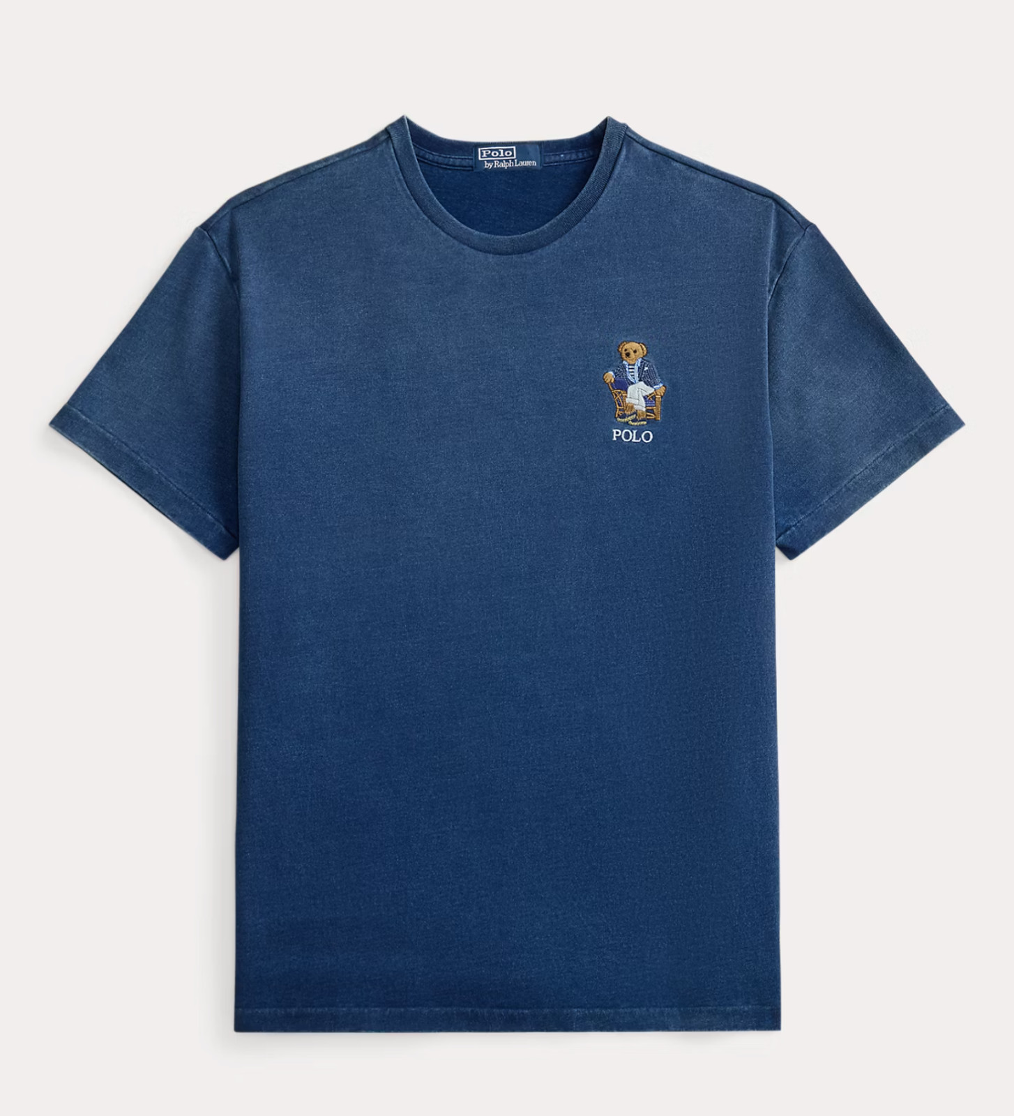 *NEW* Men Polo Ralph Lauren Classic Fit Polo Bear Indigo T-Shirt DARK INDIGO 👍 gallery