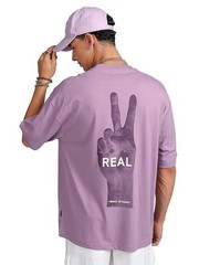 Men’s Oversized Fit Tshirts | Printed | Half Sleeves | Round Neck Casual Tshirts