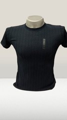 Texture Knit Fabric T shirts, Size M, L, XL