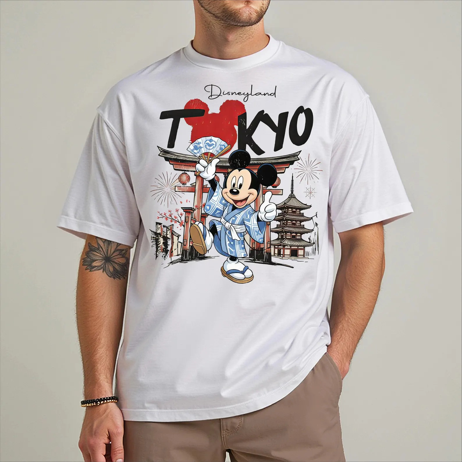 Disneyland Tokyo T-shirt, Mickey Mouse Tokyo Japan Shirt gallery