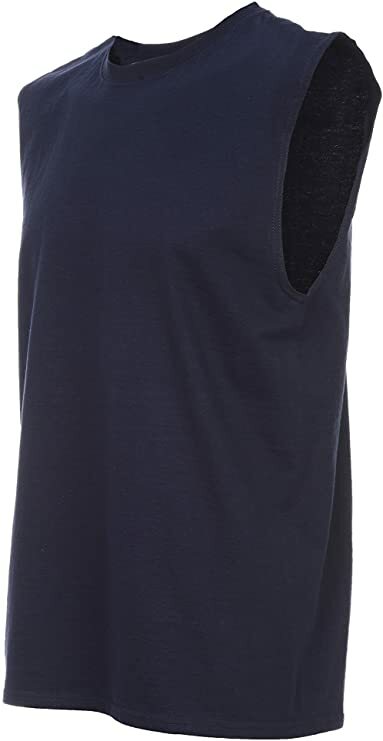 Fruit of the Loom Men Sleeveless Muscle T-Shirt S-4XL, 3 Colors - Fast Free S&H gallery
