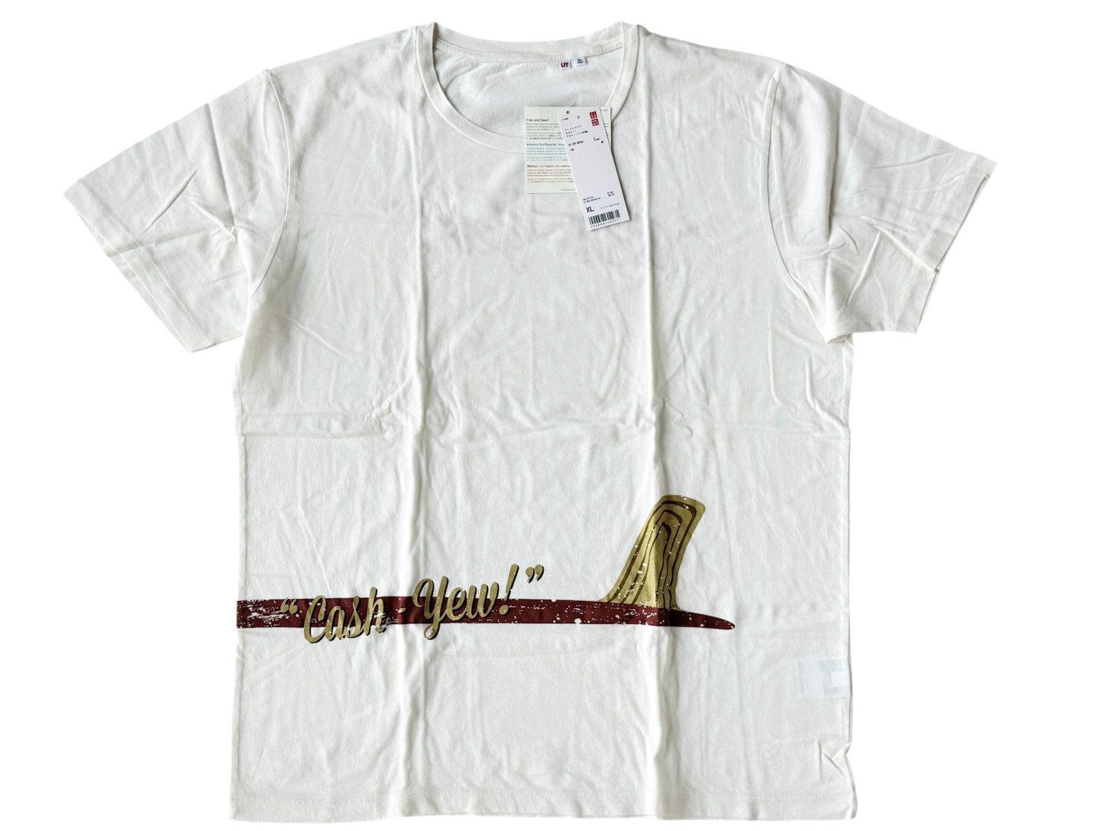 Wellen surf x UNIQLO NWT T-Shirt Size XL White Japan