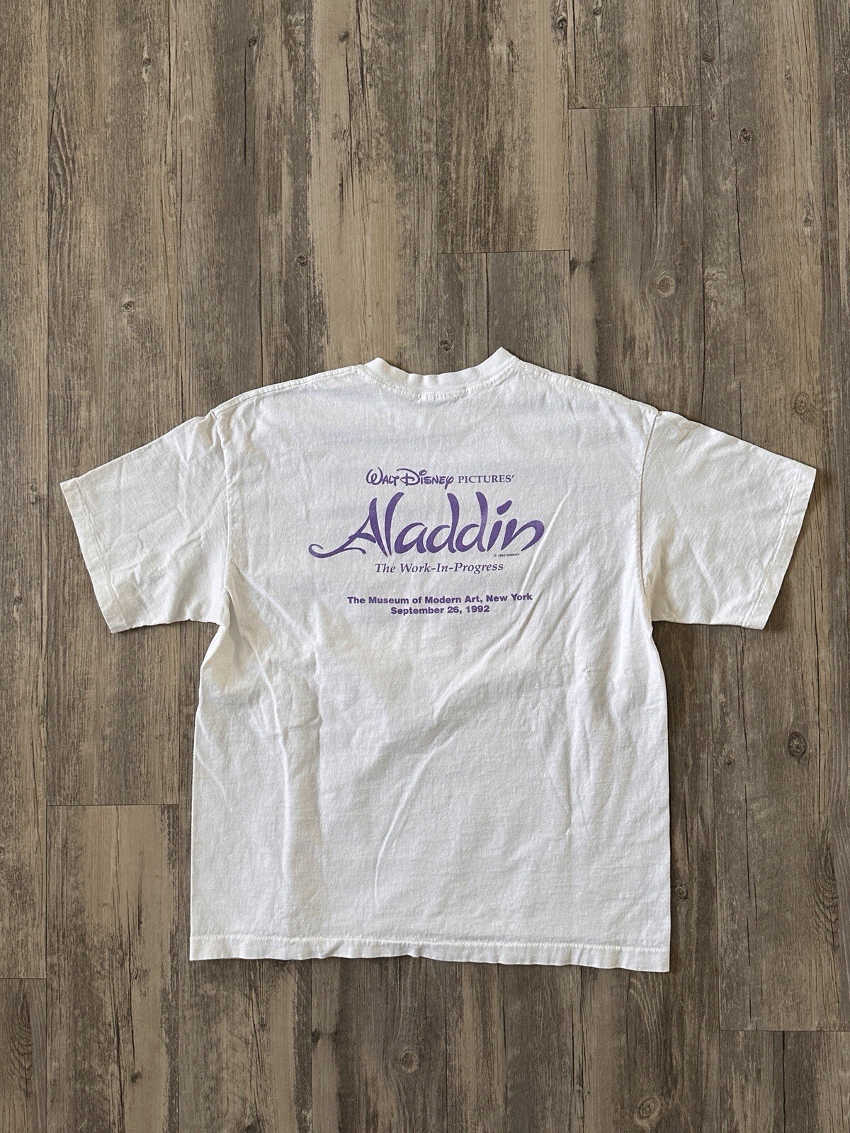 Vintage 90s MoMa Aladdin Museum Of Modern Art NYC T Shirt Sz XL GRAIL RARE 1992 gallery