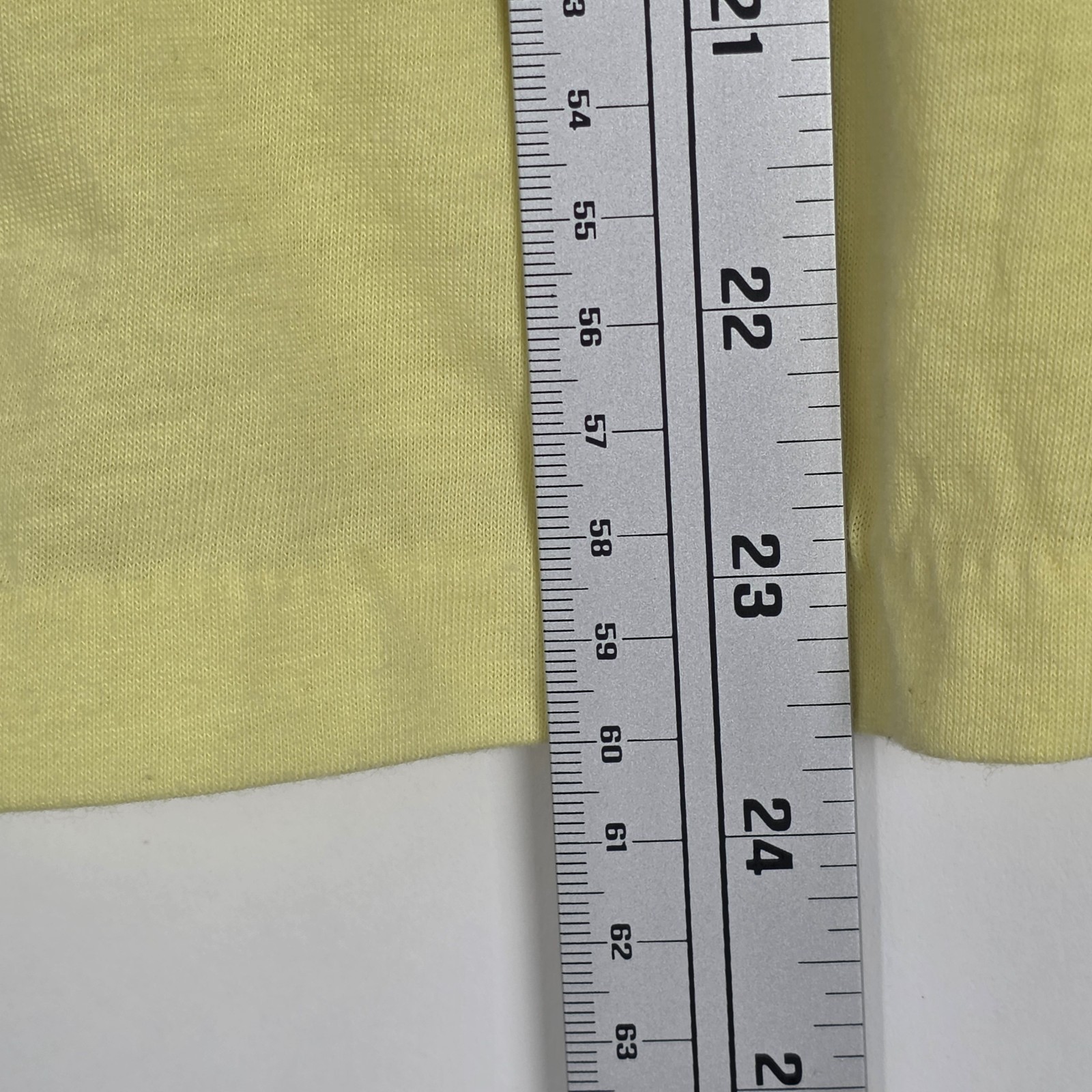 Vintage 70s Okinawa Japan Paper Thin Military Mens Small Sleeveless Yellow Shirt gallery