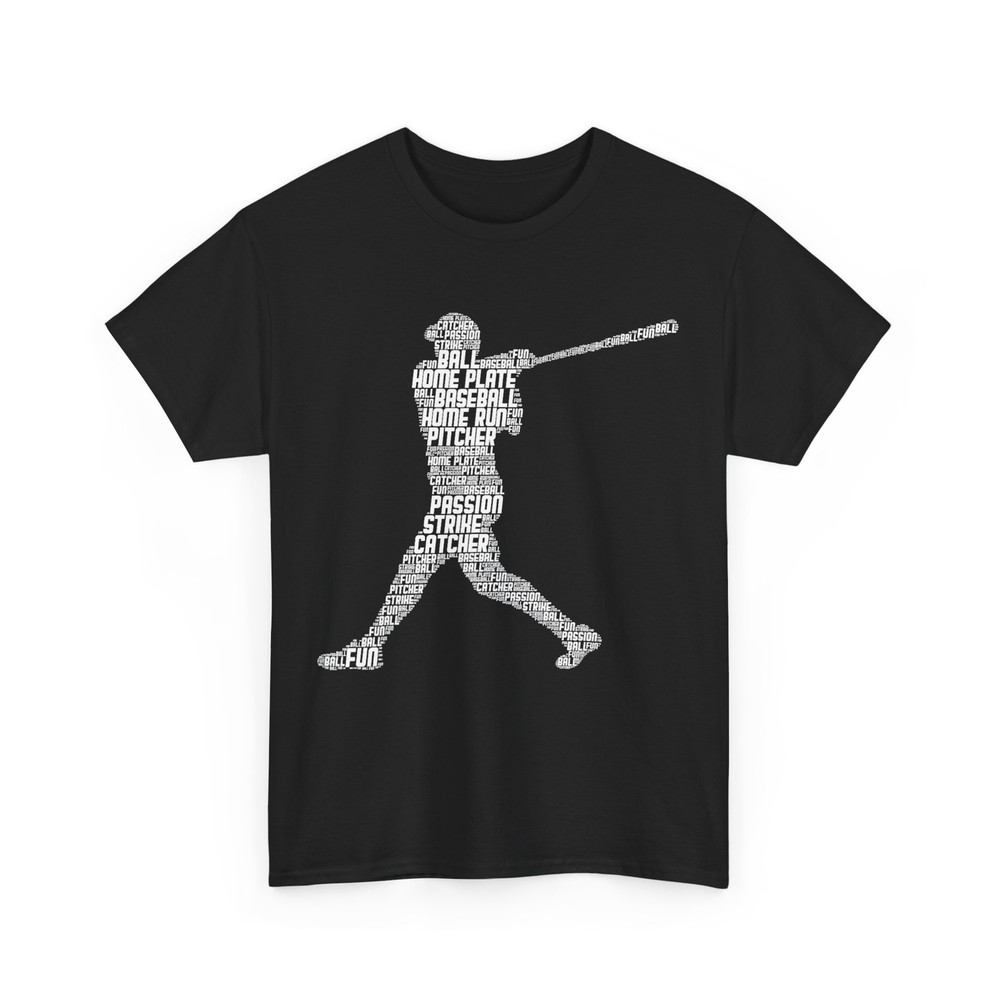 Baseball Player Shirt, Baseball Bat Sports Baseball Supporters Women Men Shirt