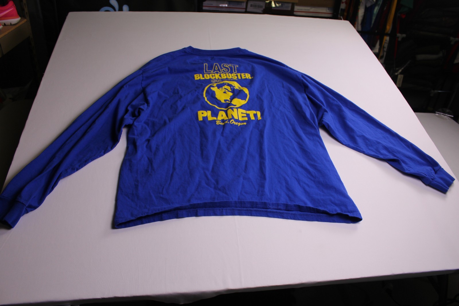 Official Last Blockbuster On The Planet Blue Shirt Bend Oregon Men's X-Large gallery