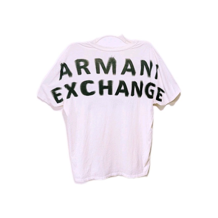 A/X Armani Exchange Logo T Shirt Mens XL Designer Graffiti City Preppy #15t gallery