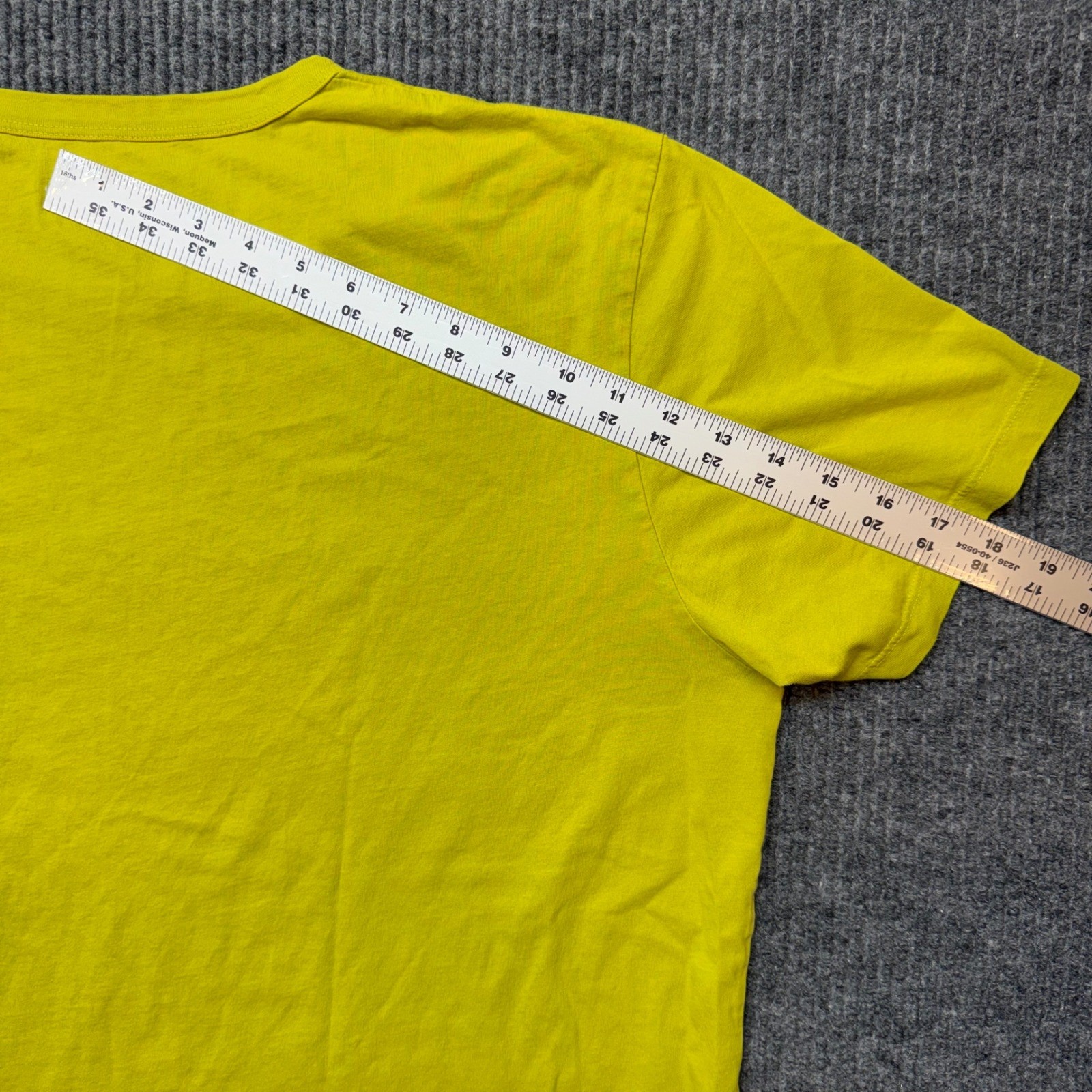 True Religion Logo T Shirt XXL Lime Green Streetwear Y2K Hype Casual Tee gallery