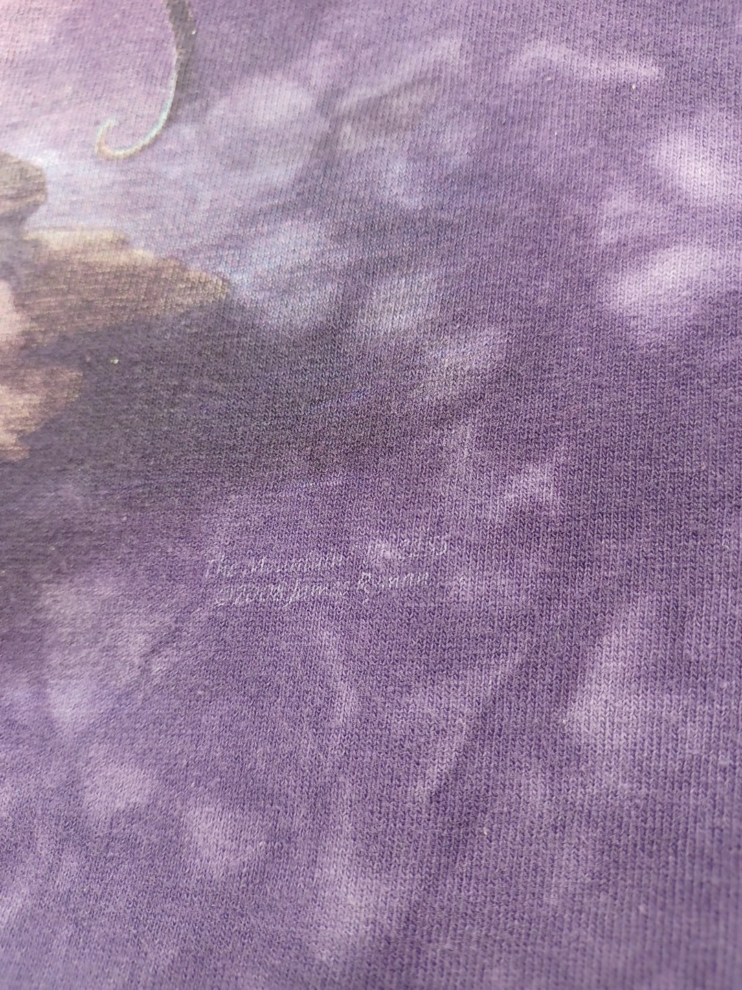 The Mountain Shirt Size Medium Purple Fairy Fantasy Moon Tie Dye Gothic 2008 gallery