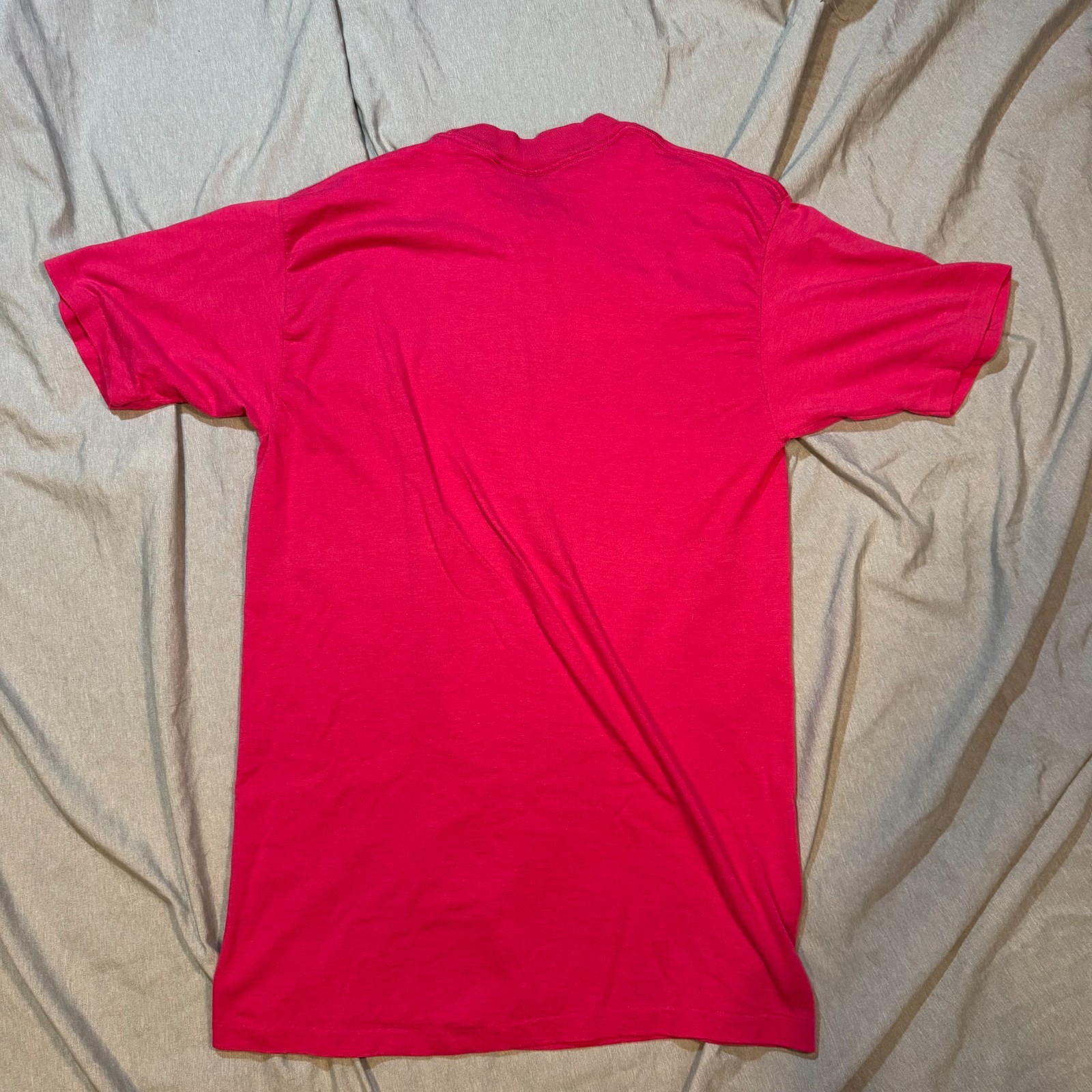 True Vintage Man in the Moon Pink Shirt Size Large Celestial Fairy Zodiac Mystic gallery