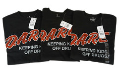 3-PACK NEW D.A.R.E. Men’s Short Sleeve Graphic T-Shirt – Black