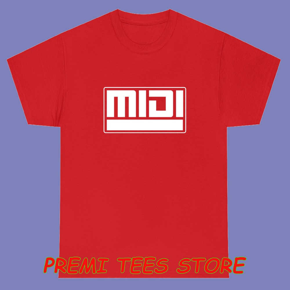 MIDI Musical Instrument Digital Interface Men's Red Size S-3XL gallery