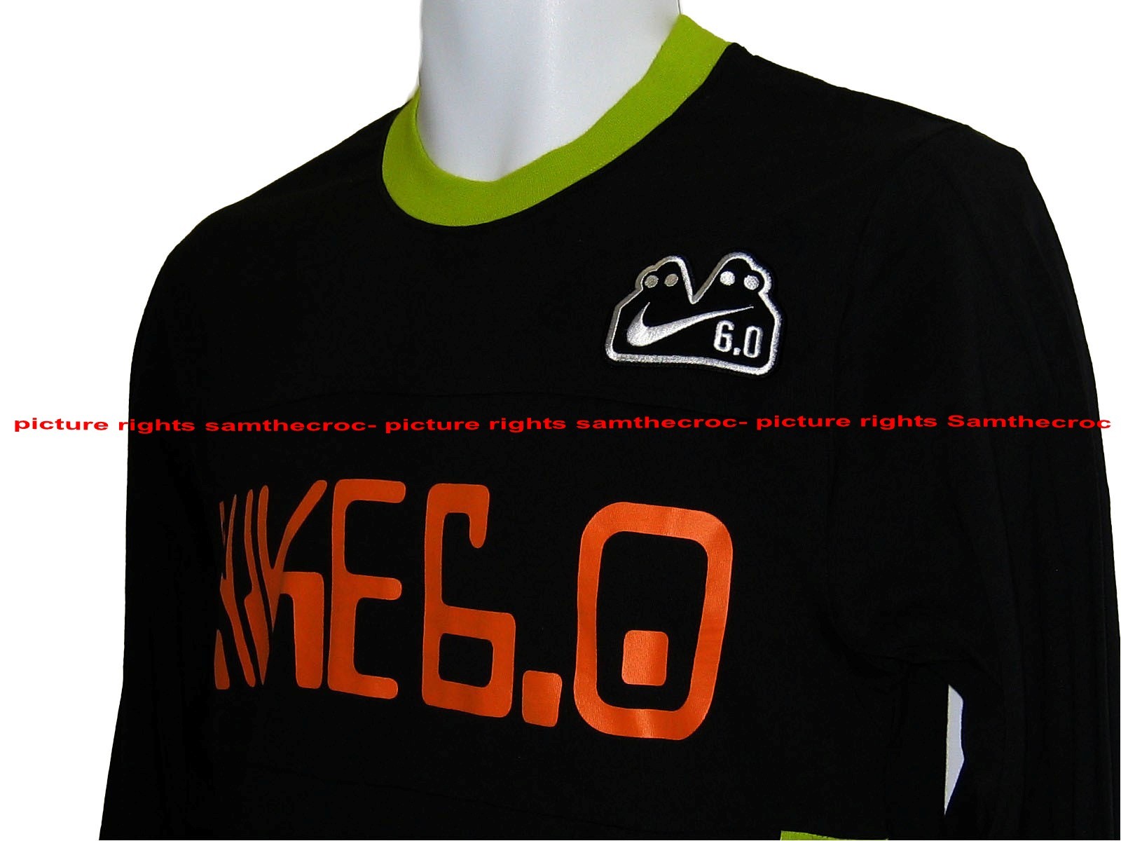 New NIKE 6.0 BMX Tailwhip Cotton Tee Shirt T Shirt Black Adults S gallery