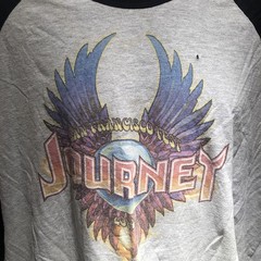 Journey San Francisco Fest Baseball Style Shirt Some Damage As Shown 2014