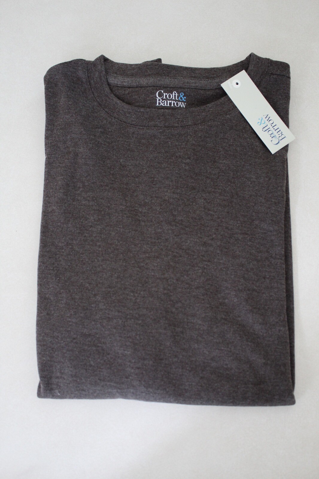 CROFT & BARROW Men's Easy Care Long Sleeve T-Shirt size M New gallery