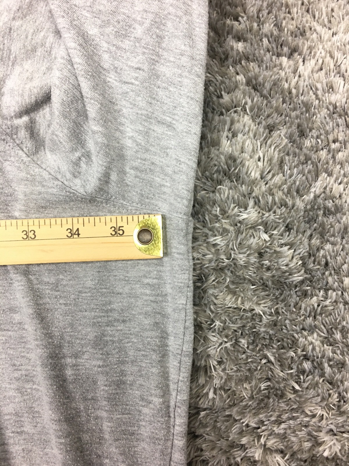 King Size Shirt Mens Size 7XL Big Gray Long Sleeve Cotton gallery