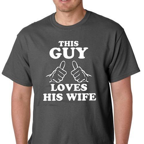 This Guy Loves His Wife Mother's day T Shirt Marriage Wedding Anniversary Gift gallery