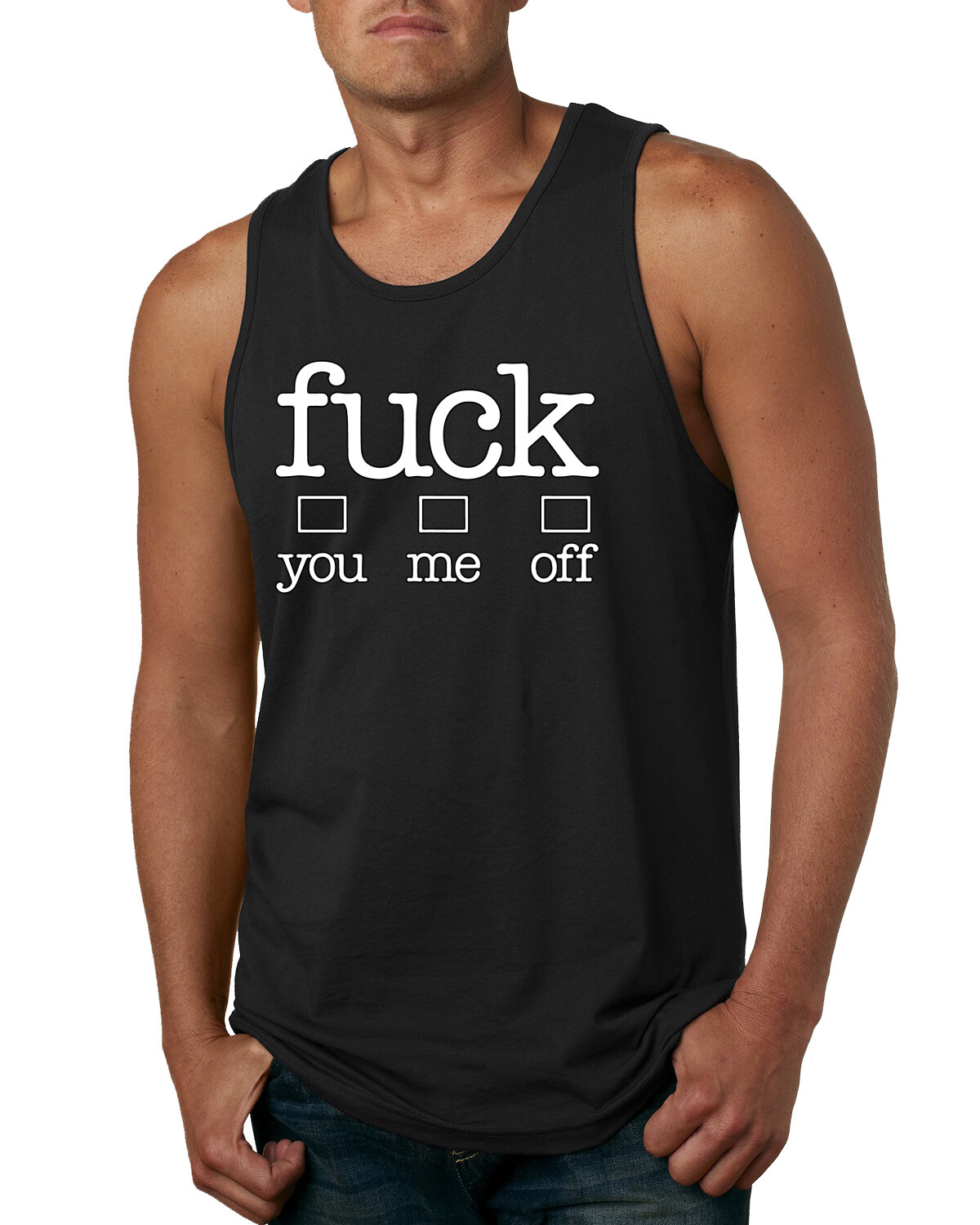 F Choices Men Graphic Tank Top