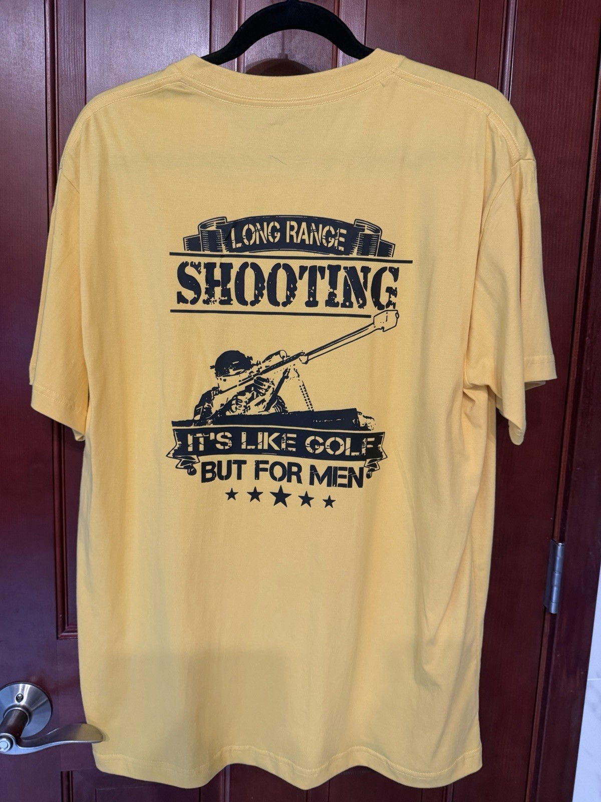 Long Range Shooting It's Like Golf But For Men T-Shirt gallery
