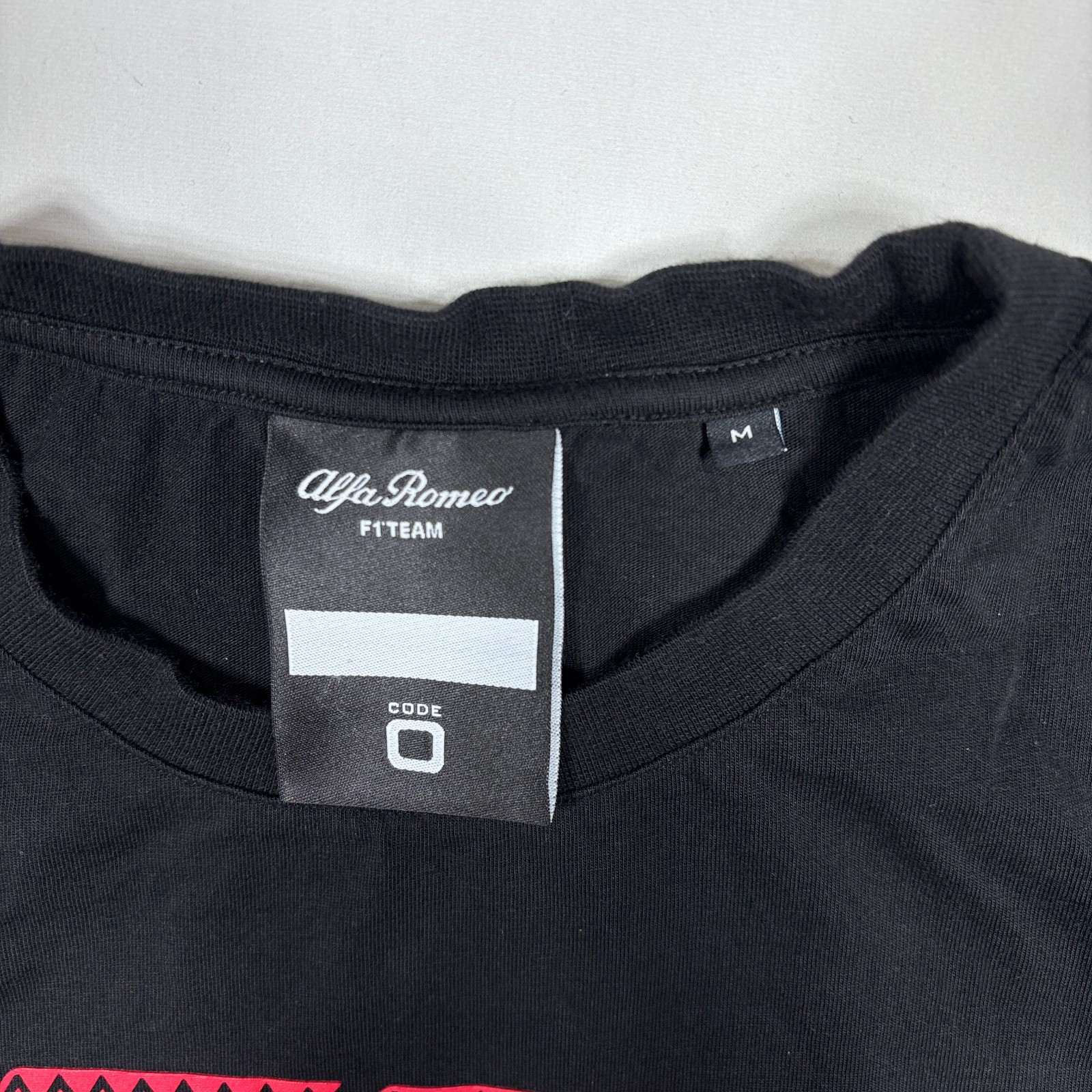Alfa Romeo F1 Team Valtteri Bottas Collection Code 0 Sauber Motorsport T-Shirt M gallery