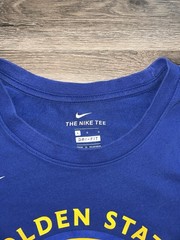 Nike Stephen Curry Men’s Large NBA Golden State Warriors Dri-FIT Shirt Tee Blue