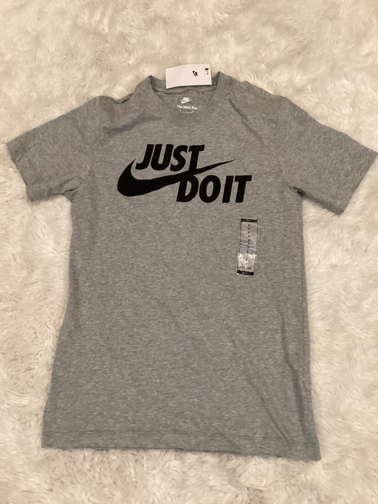 NIKE JUST DO IT TEE SHIRT SHORT SLEEVE COTTON AR5006 $30