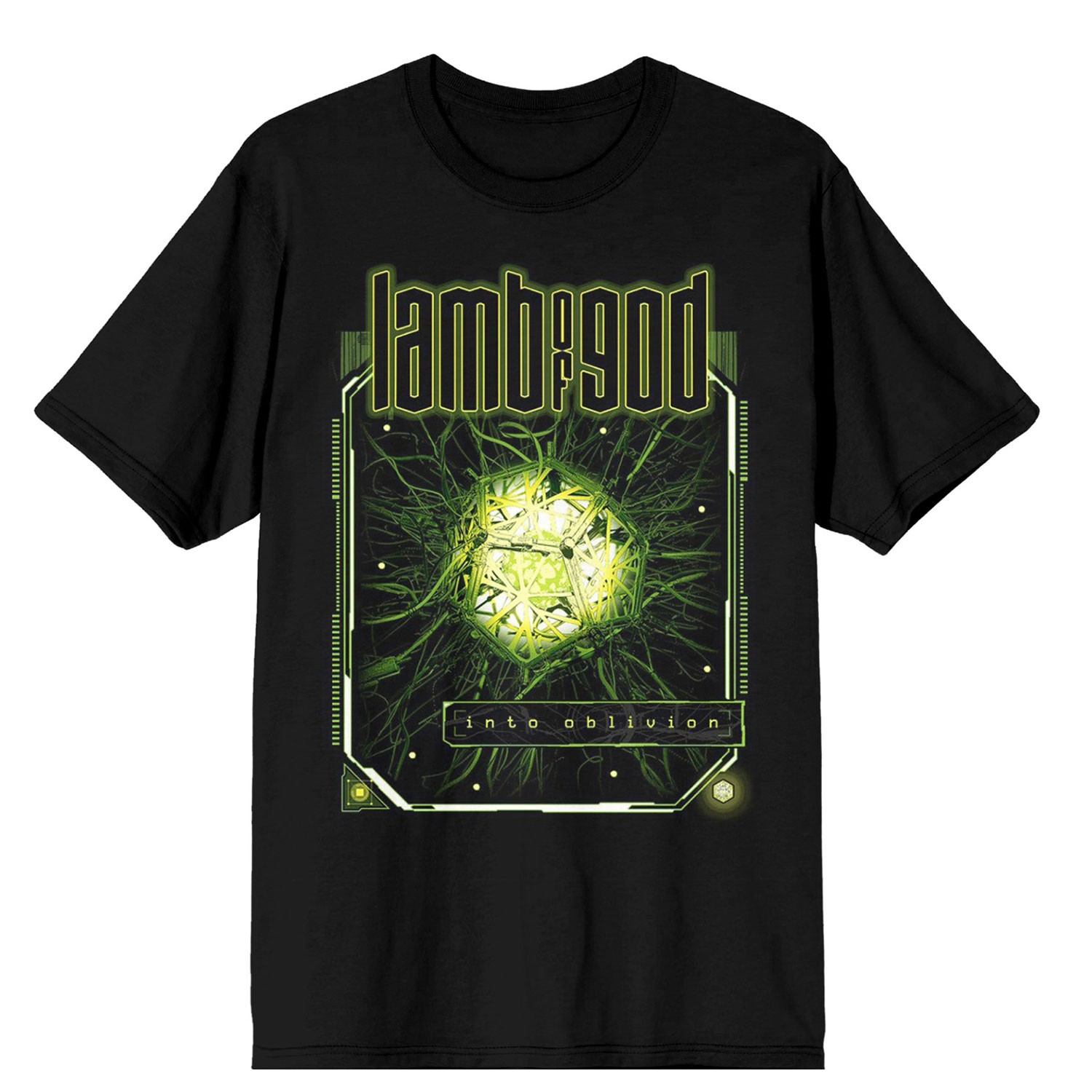 Men's Lamb Of God Into Oblivion Tech Frame (Rockabilia Exclusive) T-shirt Large gallery