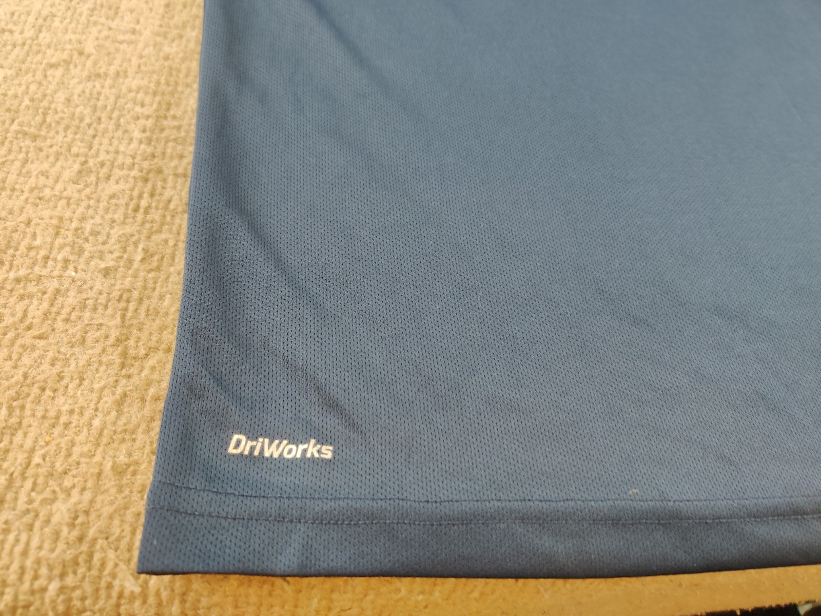 Athletic Works Mens Navy Blue T Shirt 3XL 54-56 Active Fit Gym Core Crew Neck gallery