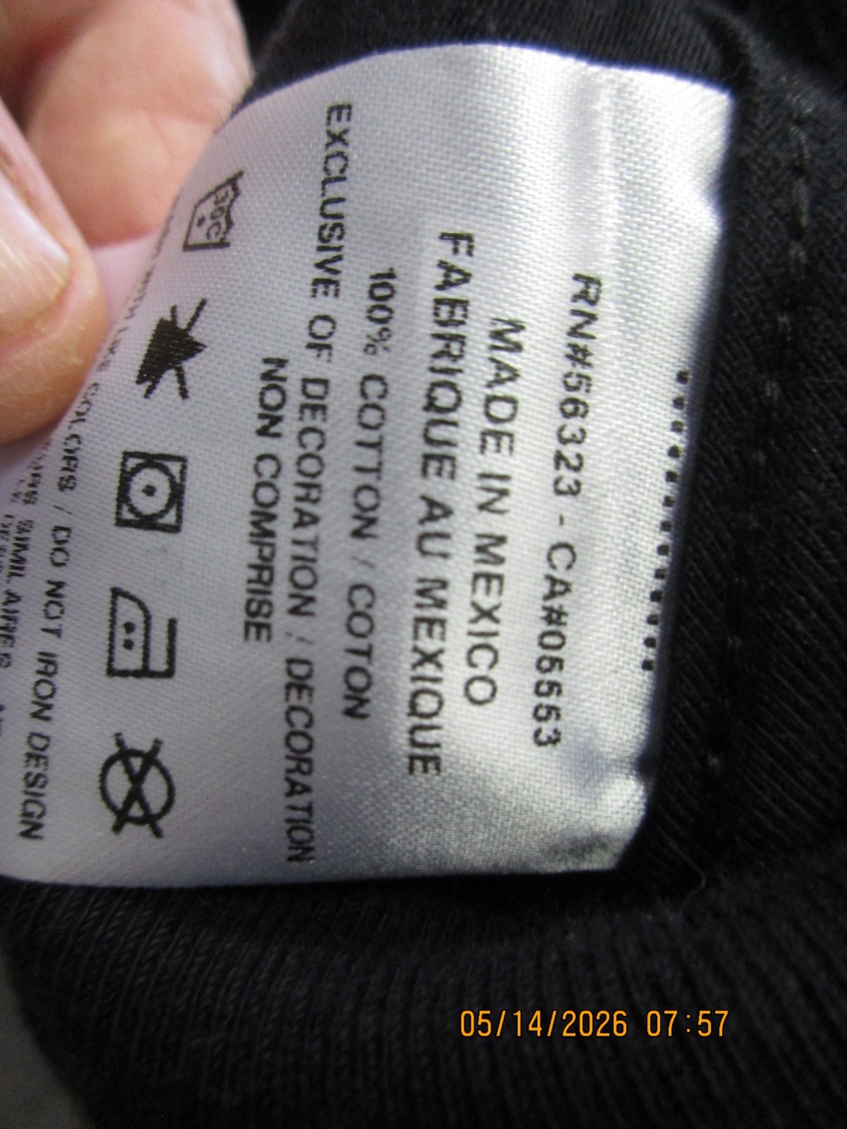 New Nike Men's Just Do It T-Shirt Black White Size MT - Medium-Tall gallery