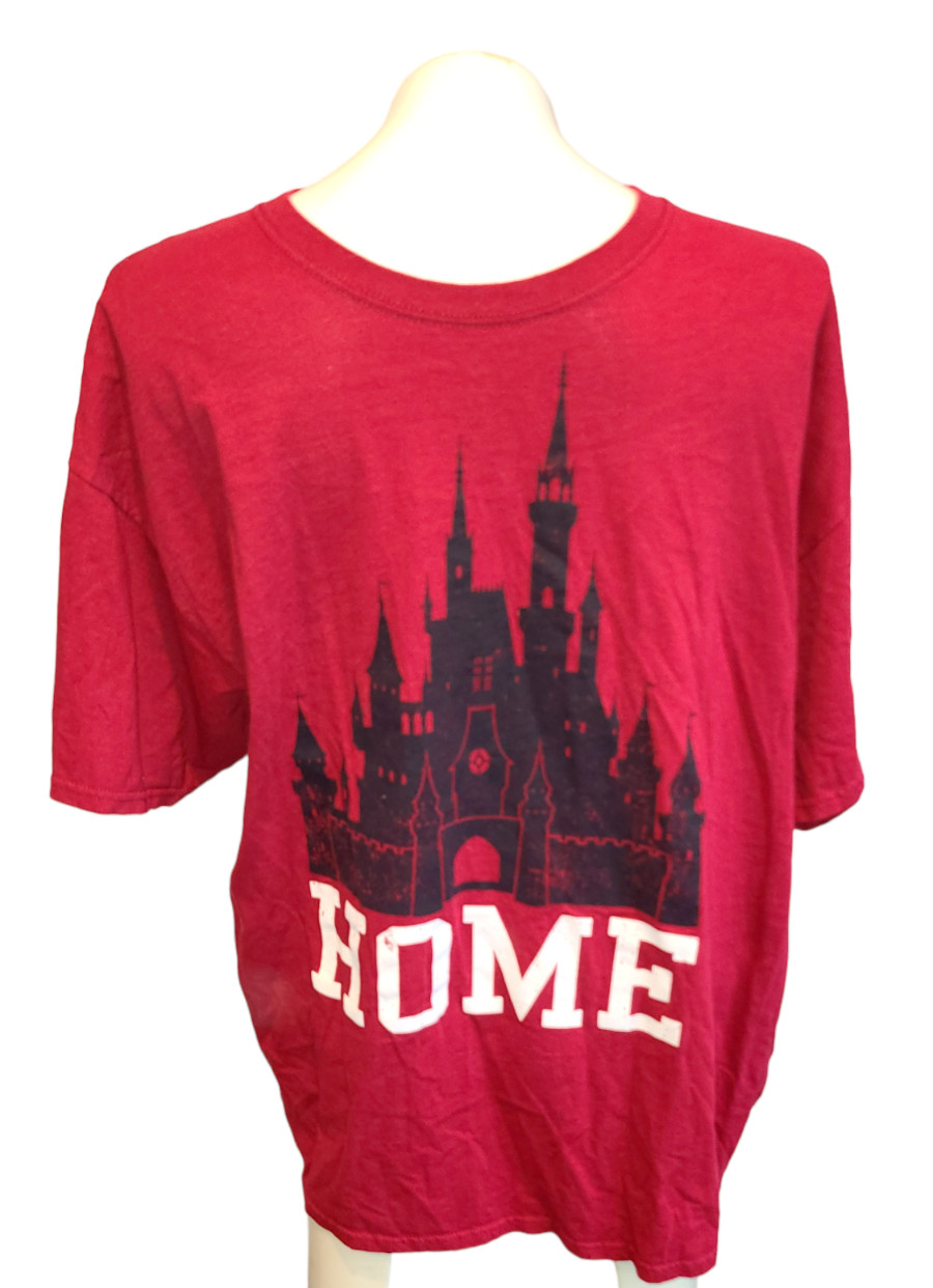 Disney Castle Home T-Shirt Size XL gallery