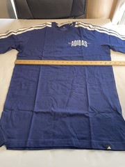 adidas Men’s Collegiate Script Graphic T-Shirt, Dark Blue, Medium/Tall