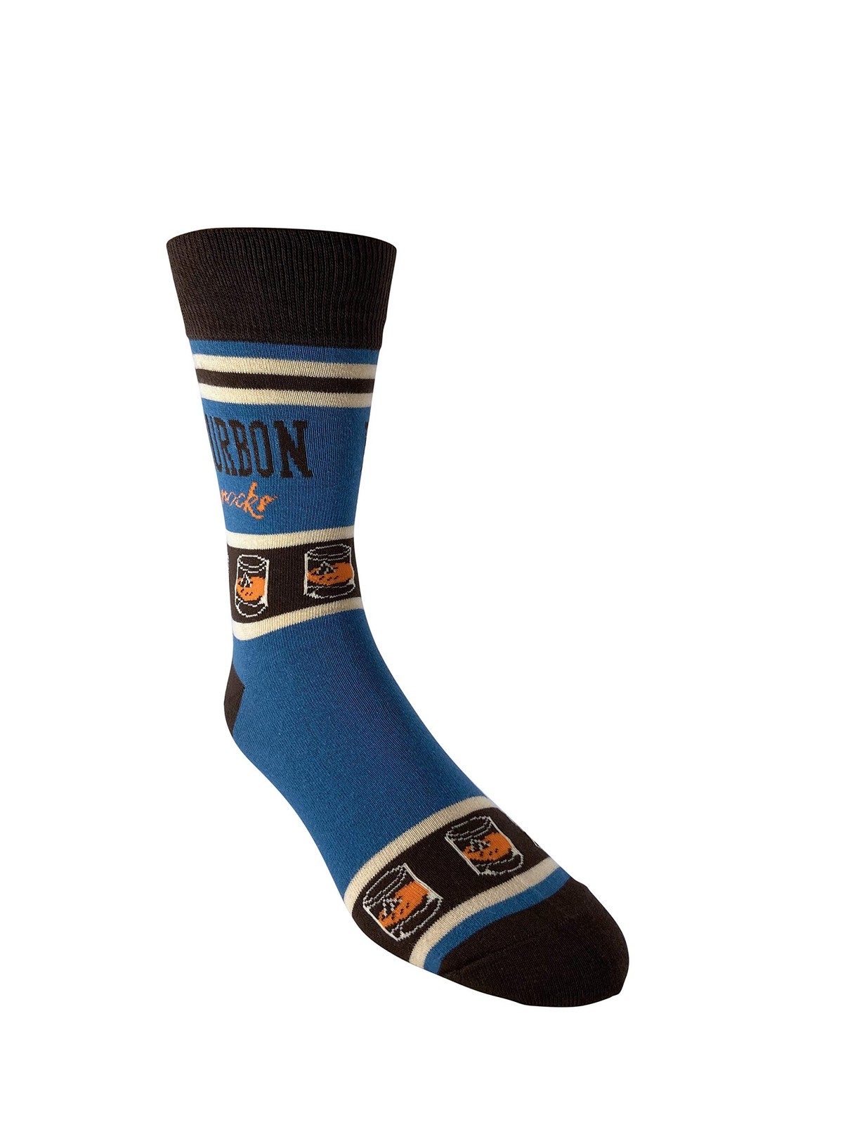 Bourbon Rocks Men's Socks | Bourbon Gift for Men Funny Novelty Fashion Dress ... gallery