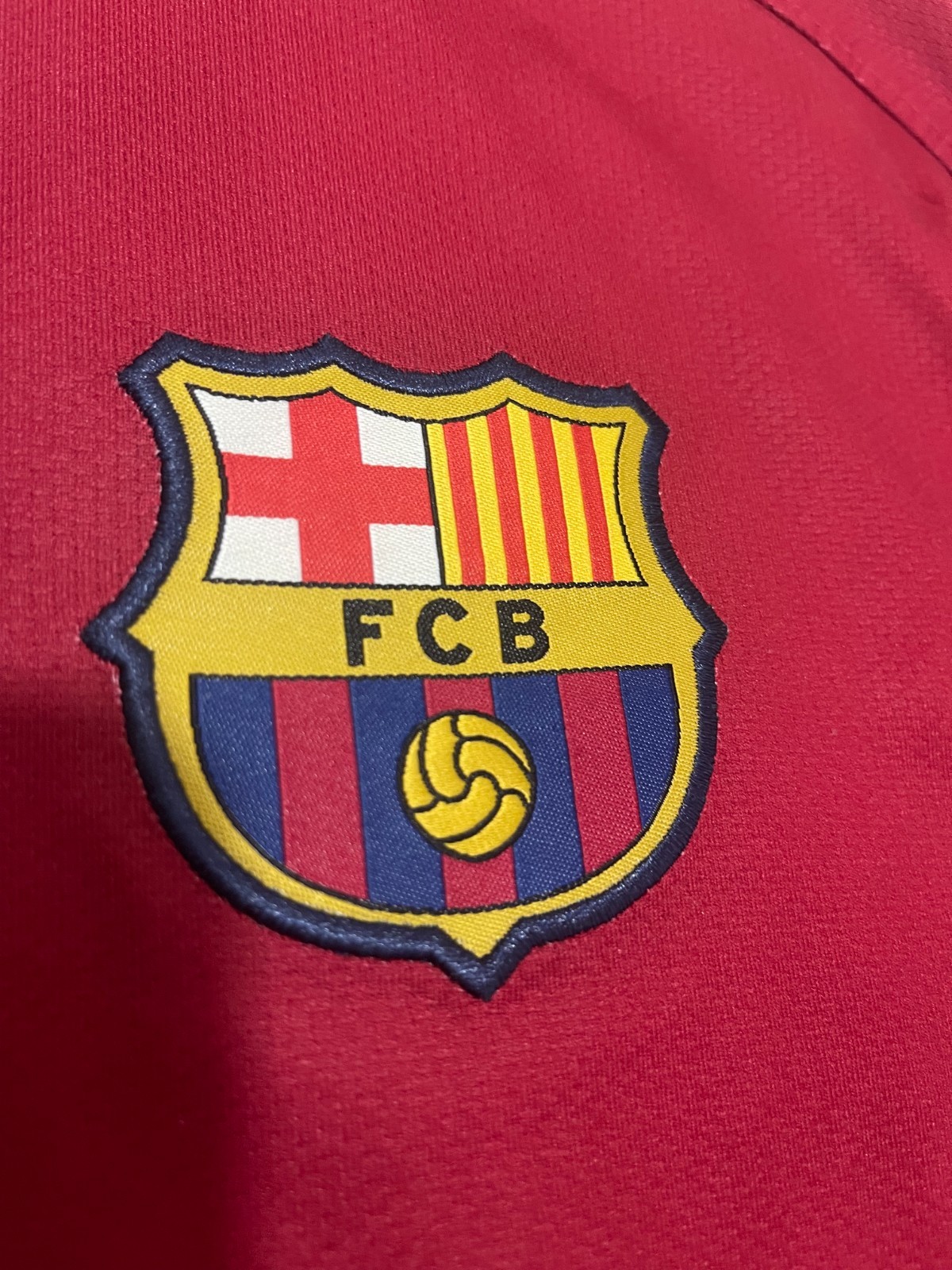 Nike FC Barcelona Home Shirt 2008 2009 UNICEF Jersey XL Messi Era Soccer Footbal gallery
