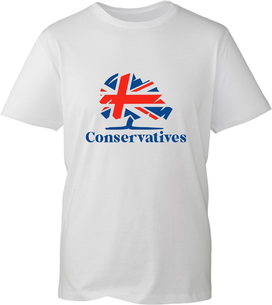 Conservatives Party Logo T-Shirt Political Party Uk Election Unisex Gift Tee Top
