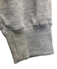 CROSS STITCH Pullover hoodie gray