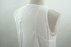 Champion Race Day Running Workout Singlet Mens Activewear White Tank Top ~2XL