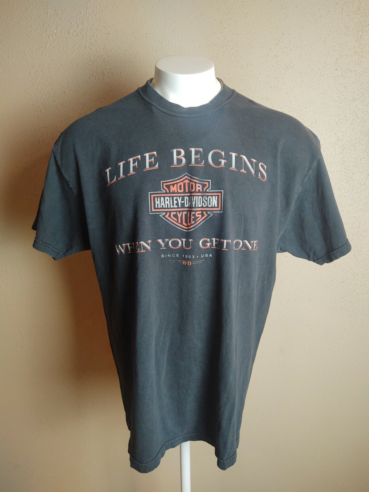 HARLEY DAVIDSON St. Paul Mn Short Sleeve Graphic T Shirt. See Measurements C10 gallery