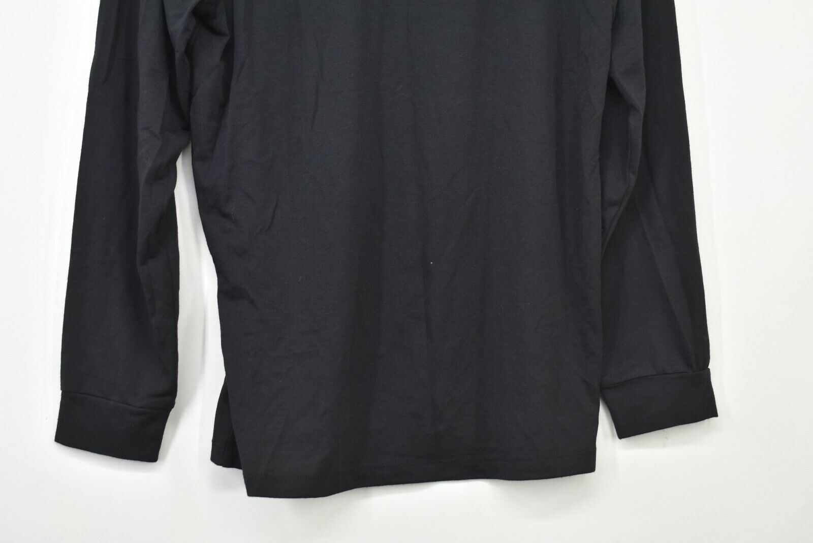 32 Degrees Heat Mens Black High Neck Stretch Comfort-Fit Long Sleeve T-Shirt M gallery