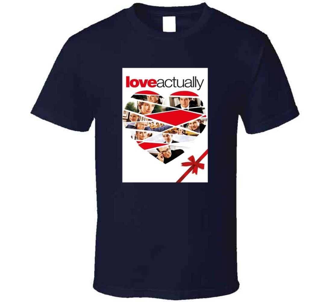 Love Actually Tee Classic Rom Com Christmas Holiday Movie T Shirt gallery