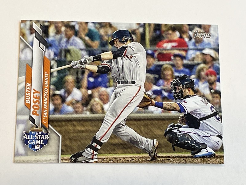 2020 Topps Update Baseball #U-8 – Buster Posey – San Francisco Giants
