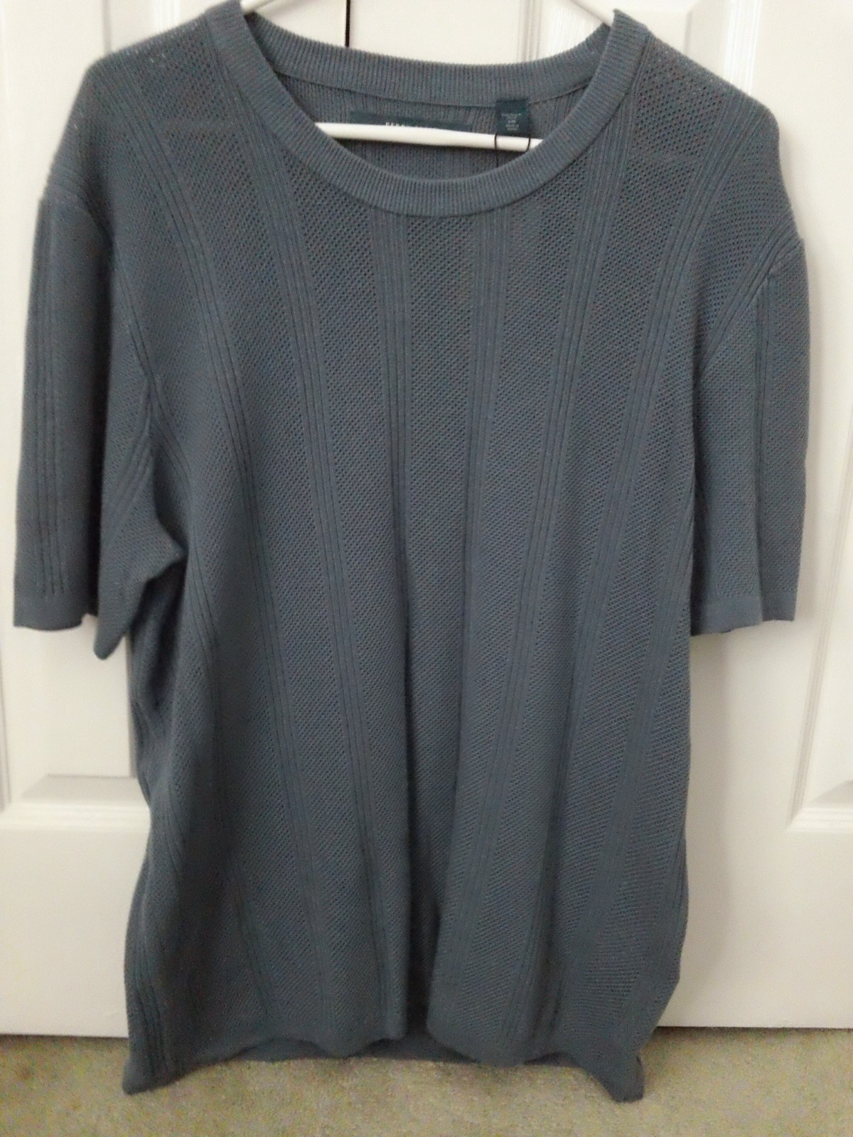 NWT Men’s Size Large Perry Ellis Blue Mirage S/S T-Shirt