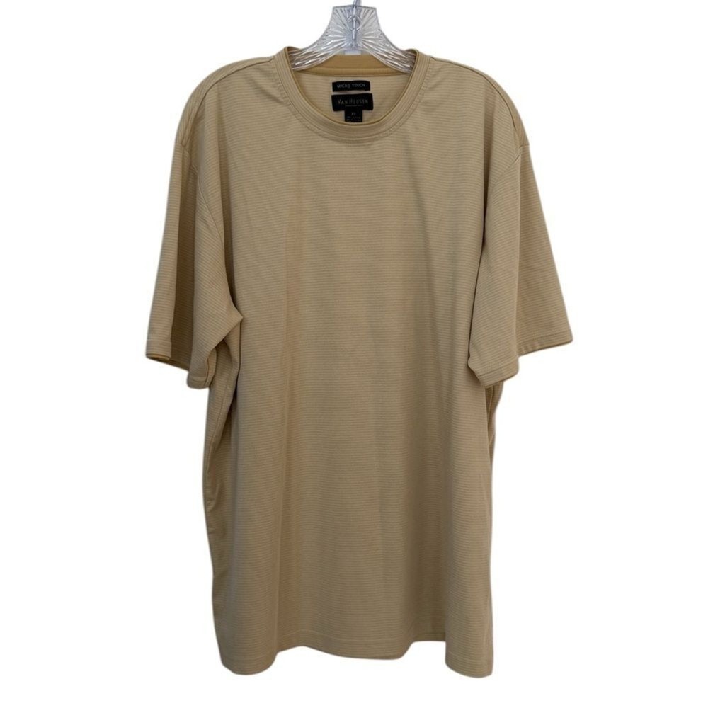 Van Heusen Men’s Textured Short Sleeve Shirt Size XL
